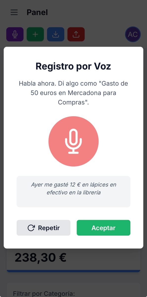 Análisis mensual de MisCuentas360